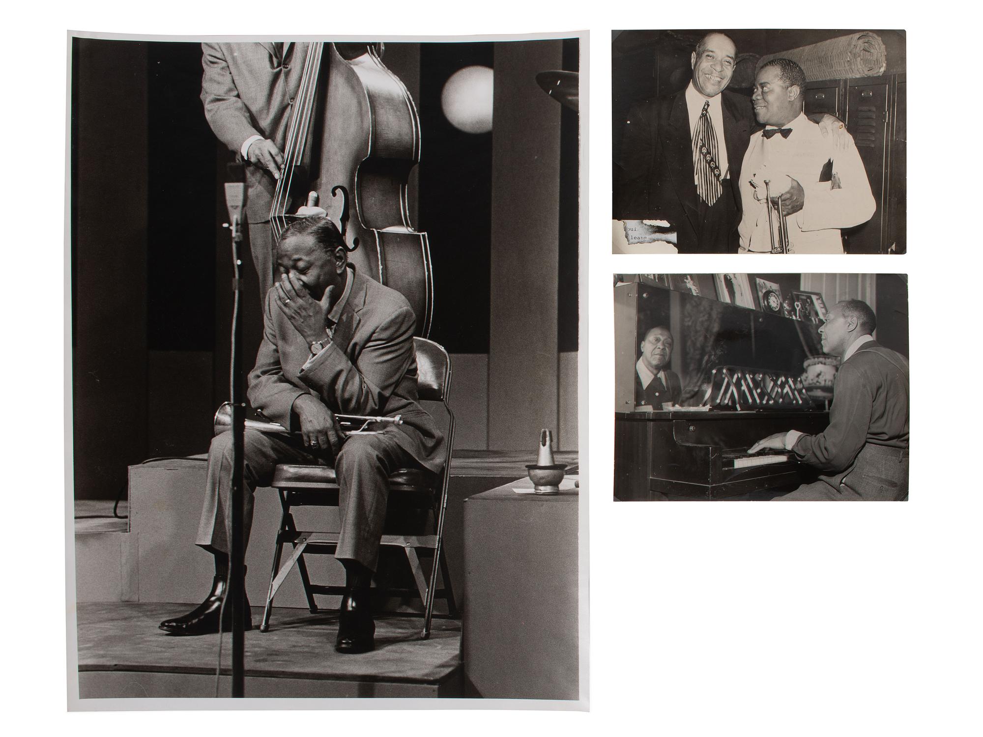 [PHOTOG.] DEMLINGER, Sandor. Images of African American life and musicians, incl. Louis Armstrong.
