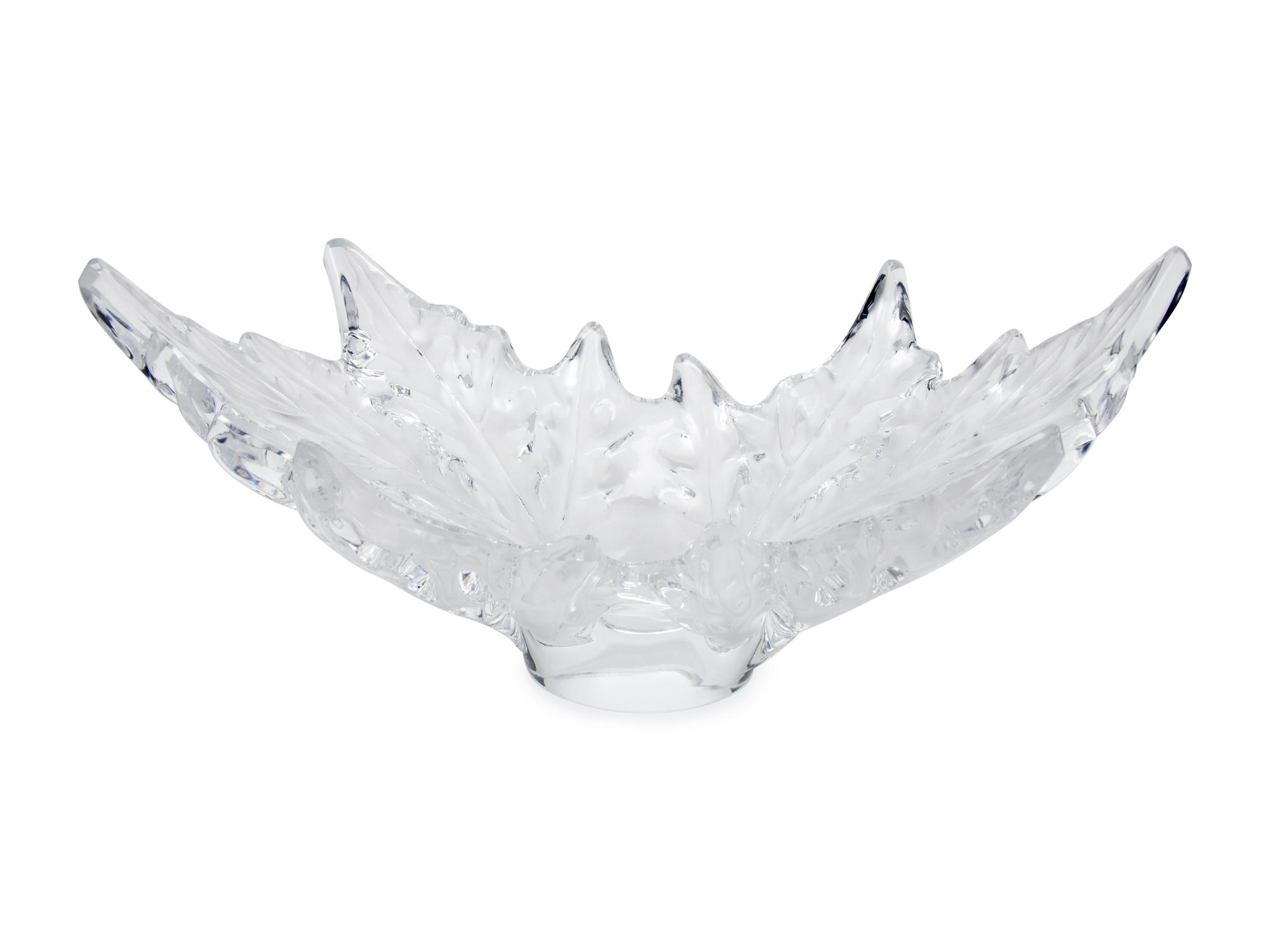A Lalique Champs Elysées Bowl
