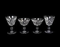 A Baccarat Glass Part Stemware Service in the Caracas Pattern