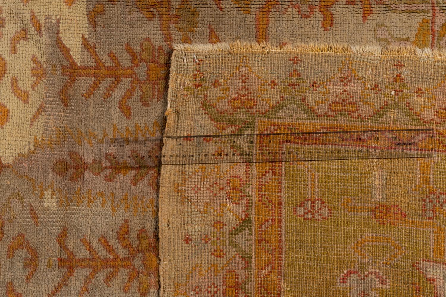An Oushak Wool Rug