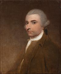 Artist Unknown(Continental, 19th Century)Portrait of a Gentleman in Grey Wigoil on canvas
