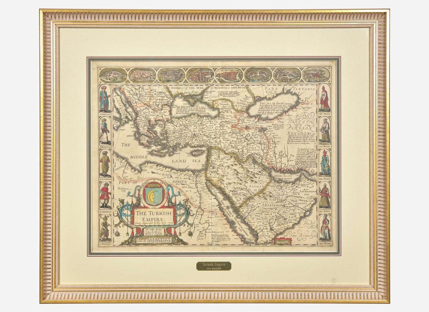 [Maps & Atlases] Speed, John: The Turkish Empire