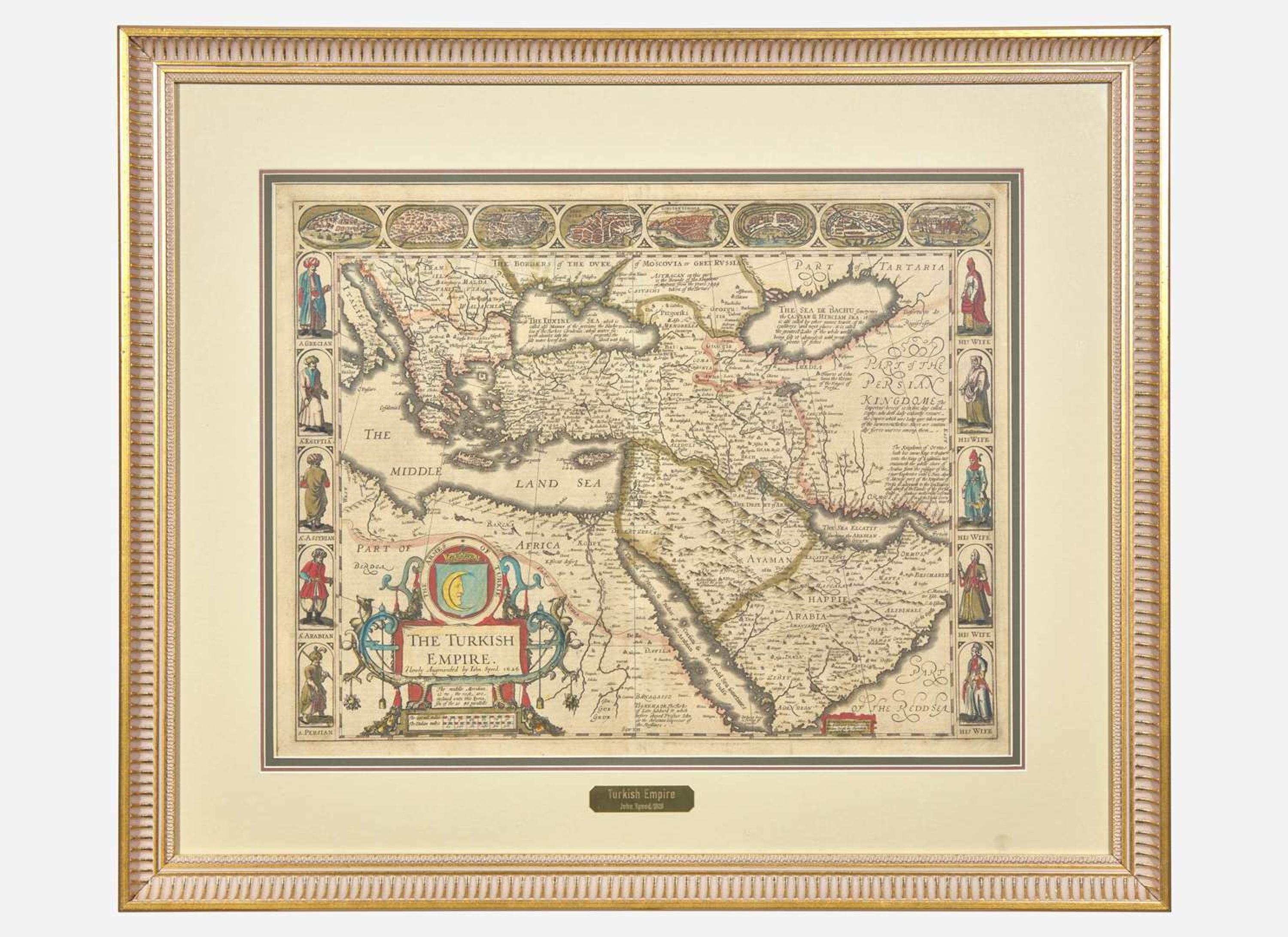 [Maps & Atlases] Speed, John: The Turkish Empire
