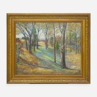 Walter Emerson Baum (American, 1884-1956) Autumn on Clymer Avenue (Sellersville)
