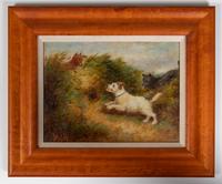 A Group of Twelve Dog Paintings