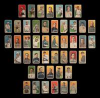 A Collection of Over 350 Assorted T206 Tobacco Baseball Cards
