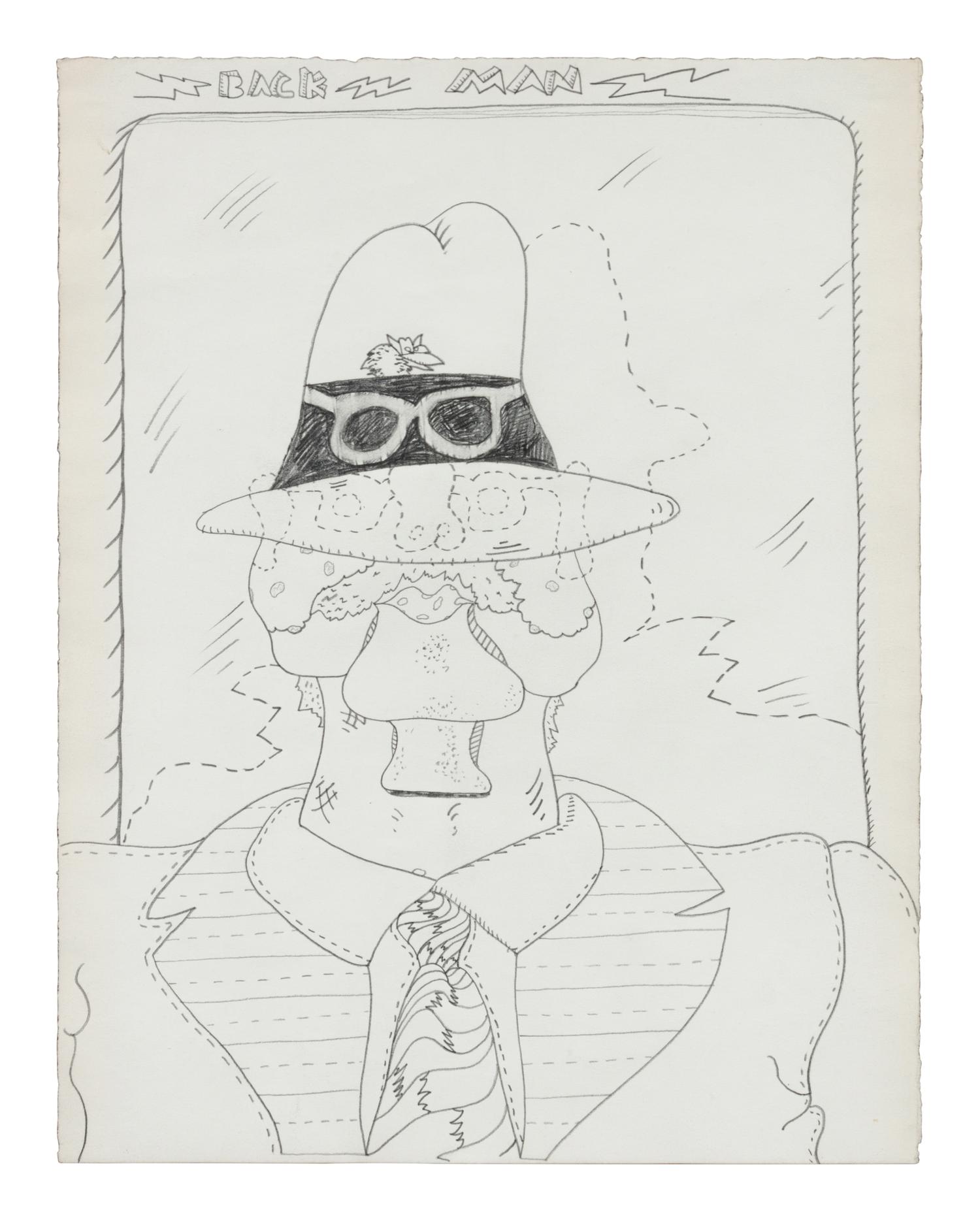 Back Man (Study for Back Man), c. 1966