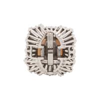 CULTURED SOUTH SEA PEARL AND DIAMOND CONVERTIBLE RING/PENDANT
