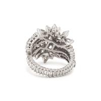 PLATINUM AND DIAMOND RING