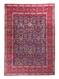 A Heriz Wool Rug
