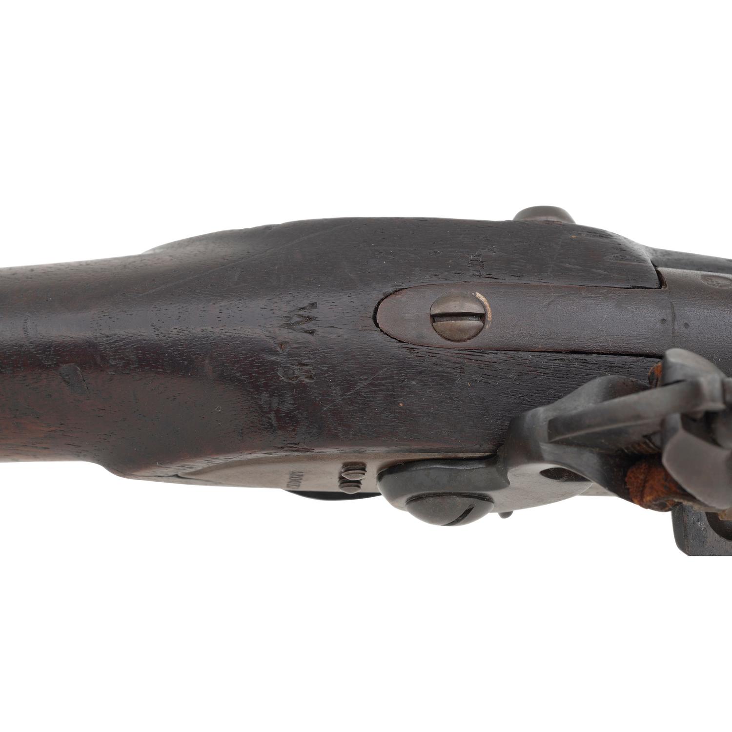Rare US 1808 Contract Flintlock Musket by Brooke
