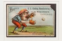A Group of Four 1887 VTC Advertising Baseball Trade Cards,