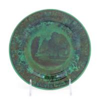 A Collection of French Yellow Ground Faience Transfer Wares