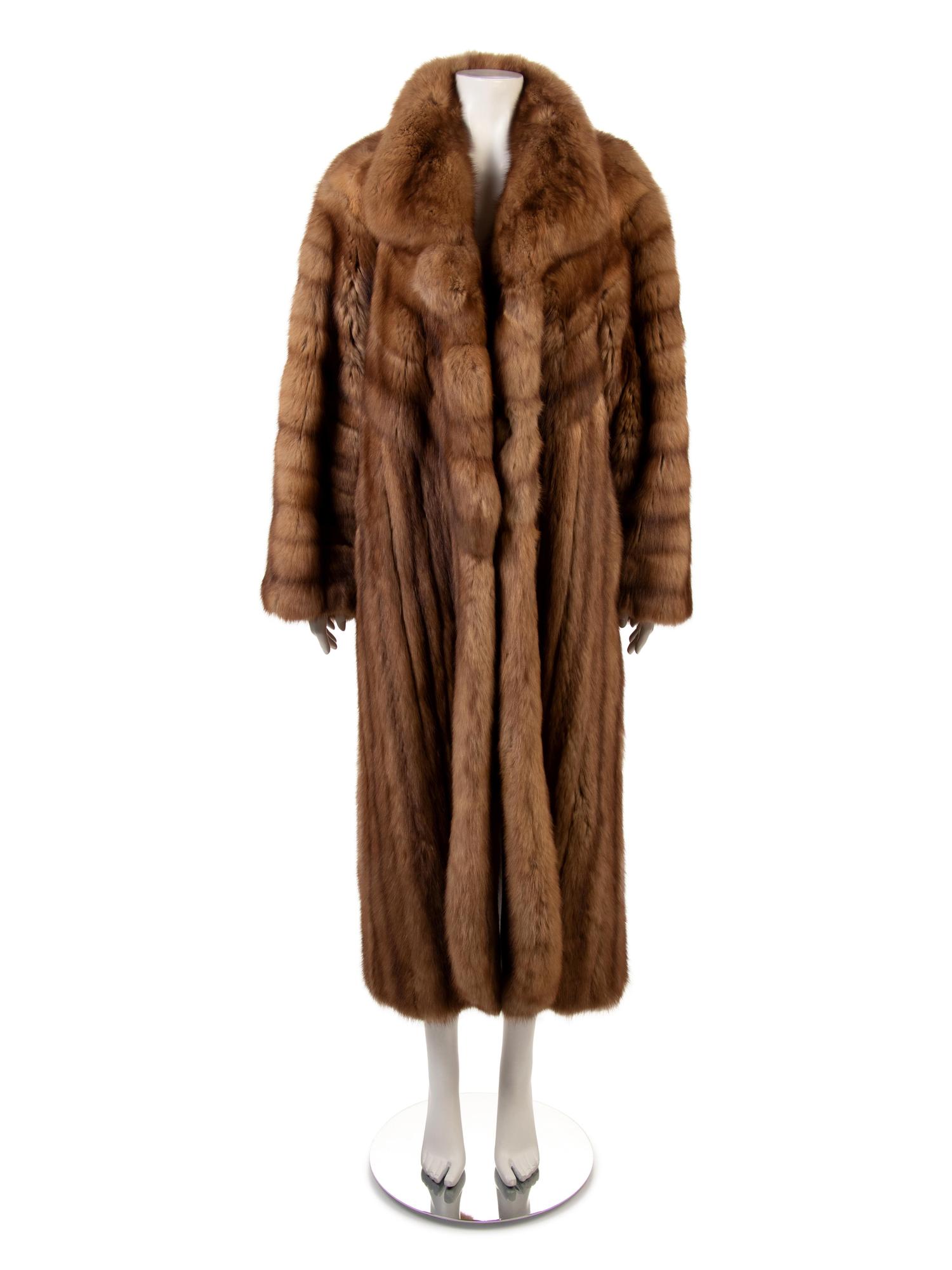 Michael Forrest Sable Coat, 1999-2000s