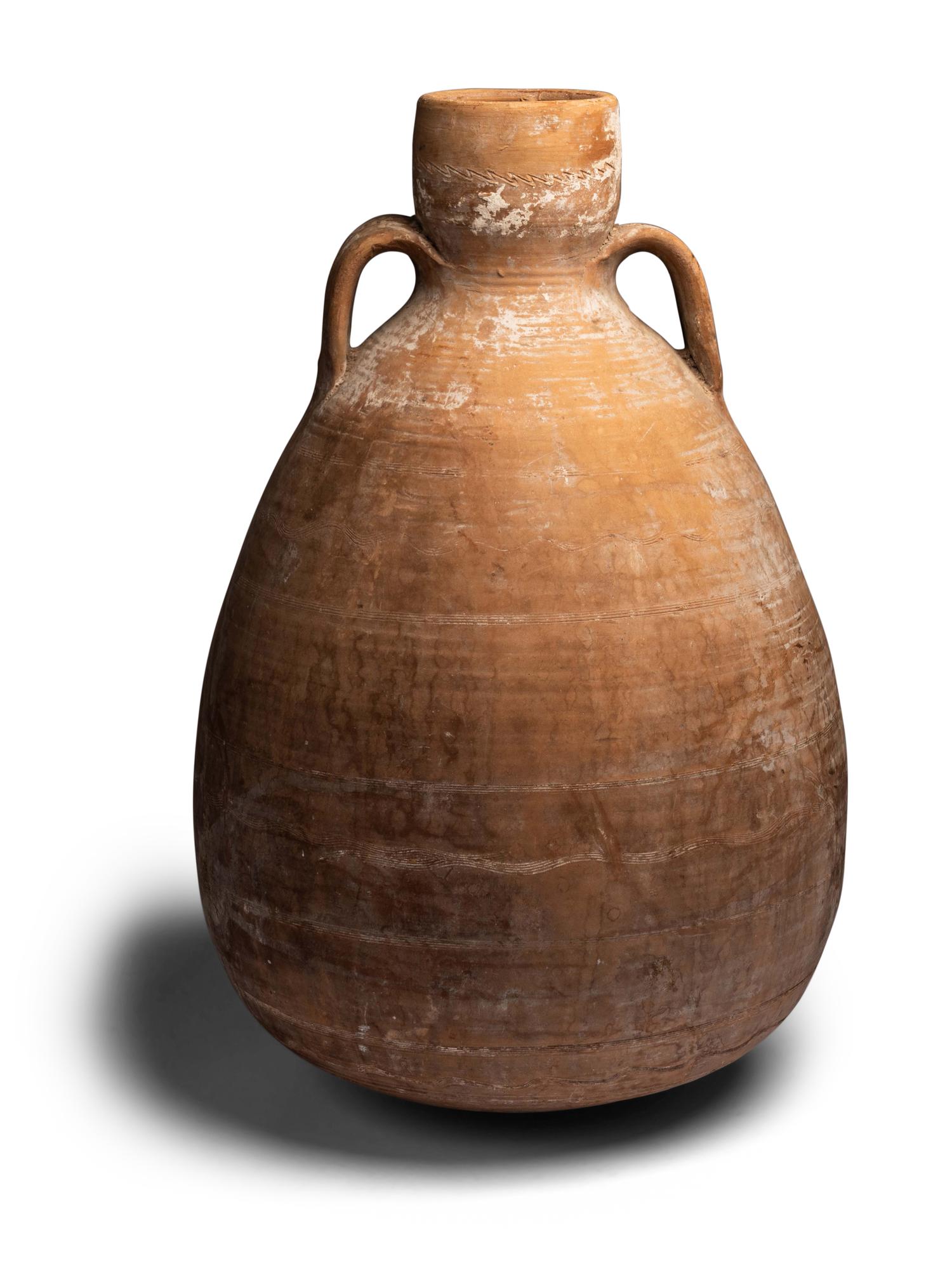 A Holyland Terracotta Amphora