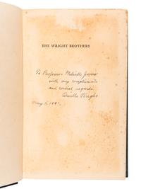 [WRIGHT, Orville (1871-1948)]. KELLY, Fred C. The Wright Brothers: A Biography Authorized by Orville Wright . New York, 1943.