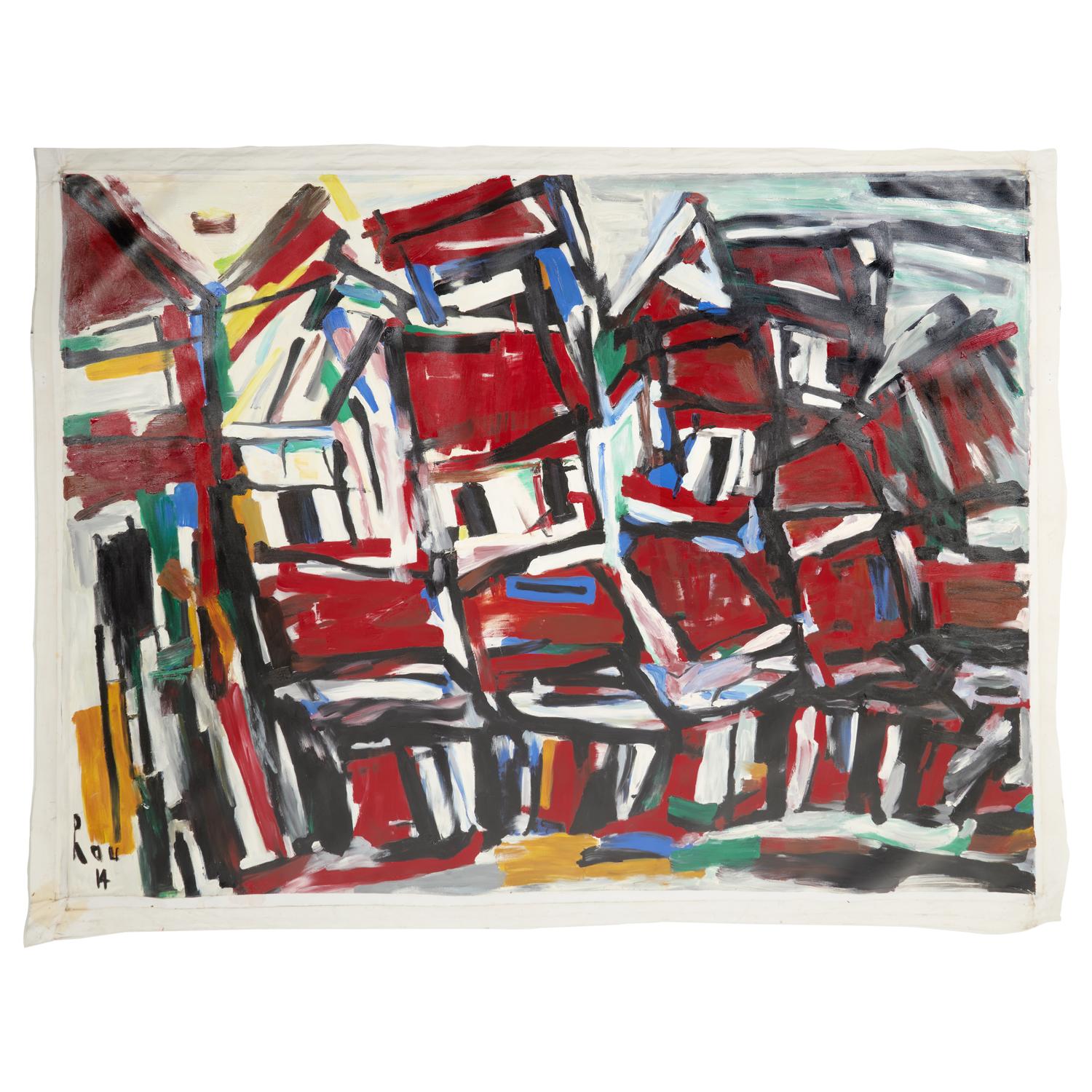 Tran Luu Hau 陳劉厚 (Vietnamese, 1928-2020) — Hanoi Street , 2014