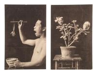 [EARLY PHOTOGRAPHY]. A group of 56 real photo postcards of performers and curious scenes and subjects from the United States and abroad, including: