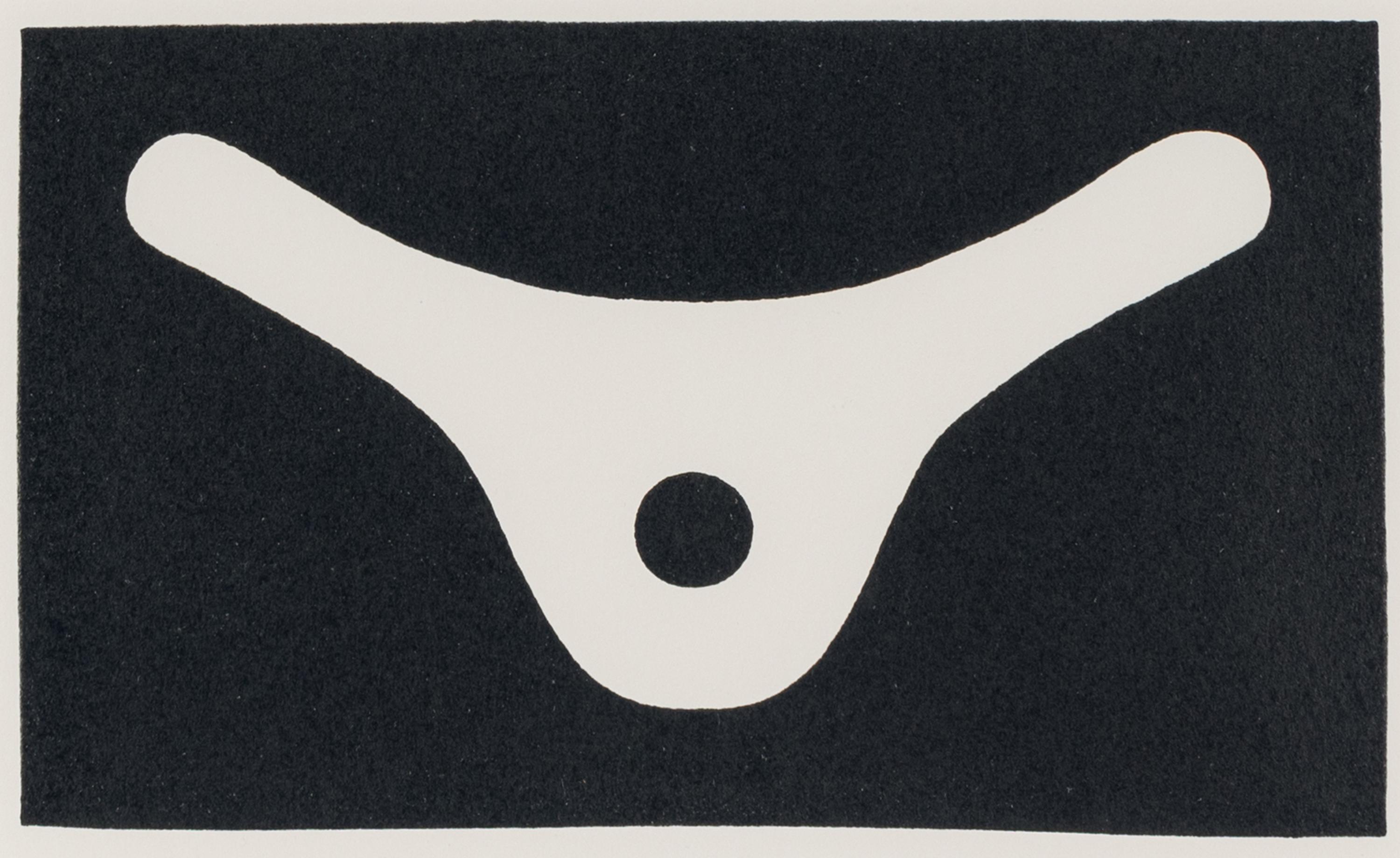Twelve Works from Rubber Stamp Portfolio , 1976-1977