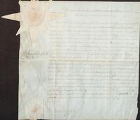 FRANKLIN, Benjamin (1706-1790). Document signed ("B. Franklin"), as President of the Supreme Executive Council of Pennsylvania. [Philadelphia, PA], 20 October 1785.
