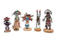 Group of Hopi Katsinas