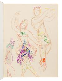 [CHAGALL, Marc (1887-1995)]. LASSAIGNE, Jacques. Marc Chagall: Dessins et aquarelles pour Le Ballet. Paris: Société Internationale d’art XXe Siécle, 1969.