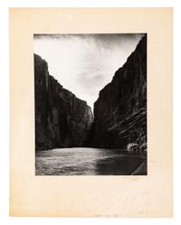 Laura Gilpin (1891-1979) Santa Elena Canyon, Big Bend National Park, Texas, 1946; and Untitled (Flowering Adams Needle Yucca,) nd