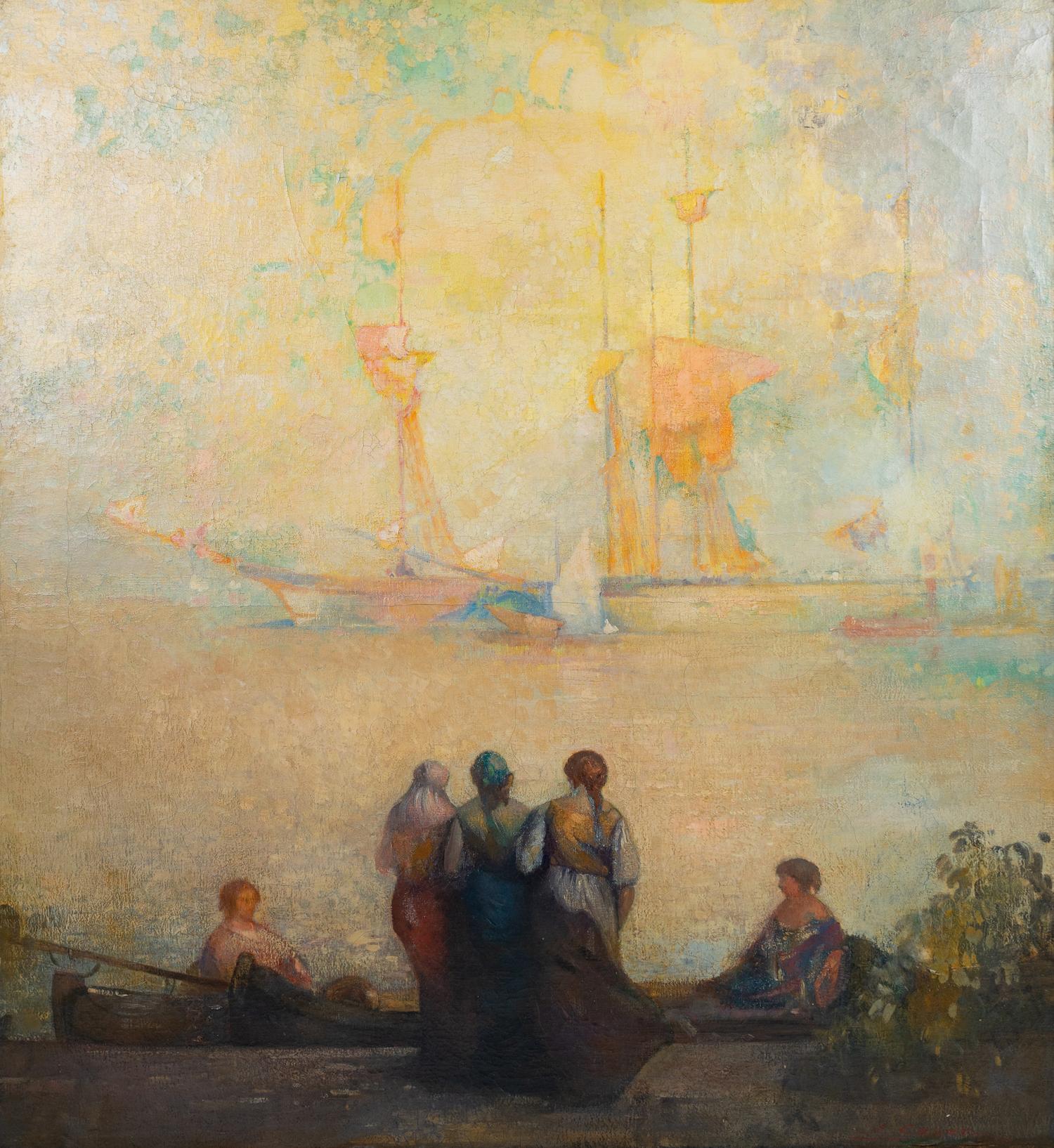 Women at Harbor