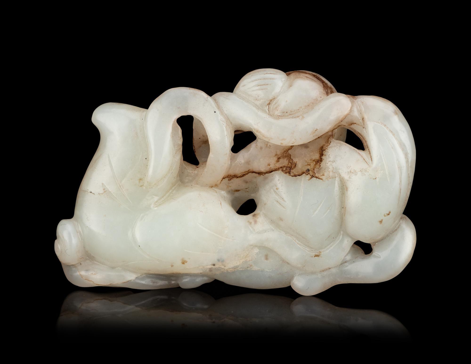 Nine Chinese Jade Carvings