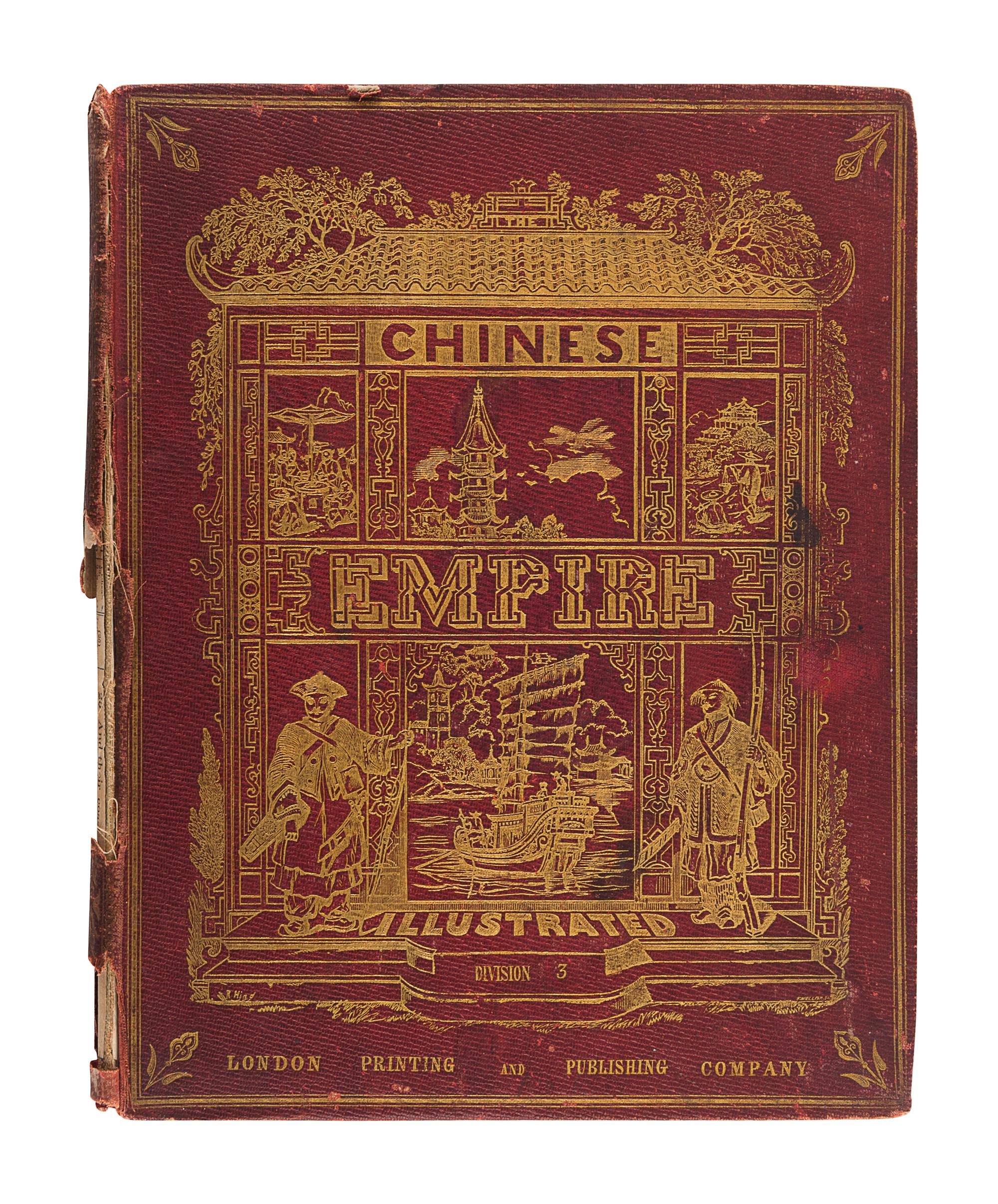 [CHINA -- TRAVEL & EXPLORATION]. ALLOM, Thomas (1804-1872), illustrator. -- WRIGHT, George Newenham (1794-1877). China in a Series of Views, Displaying the Scenery, Architecture, and Social Habits, of that Ancient Empire. London: Fisher, Son & Co., preface dated 1843.