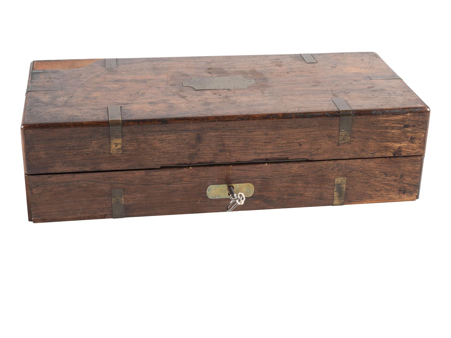 [CIVIL WAR]. Equipment and relic archive related to Civil War surgeon Dr. Joseph R. Martin and his service with the 124th Pennsylvania Infantry Regiment, highlighted by Tiemann & Co. surgical kit.