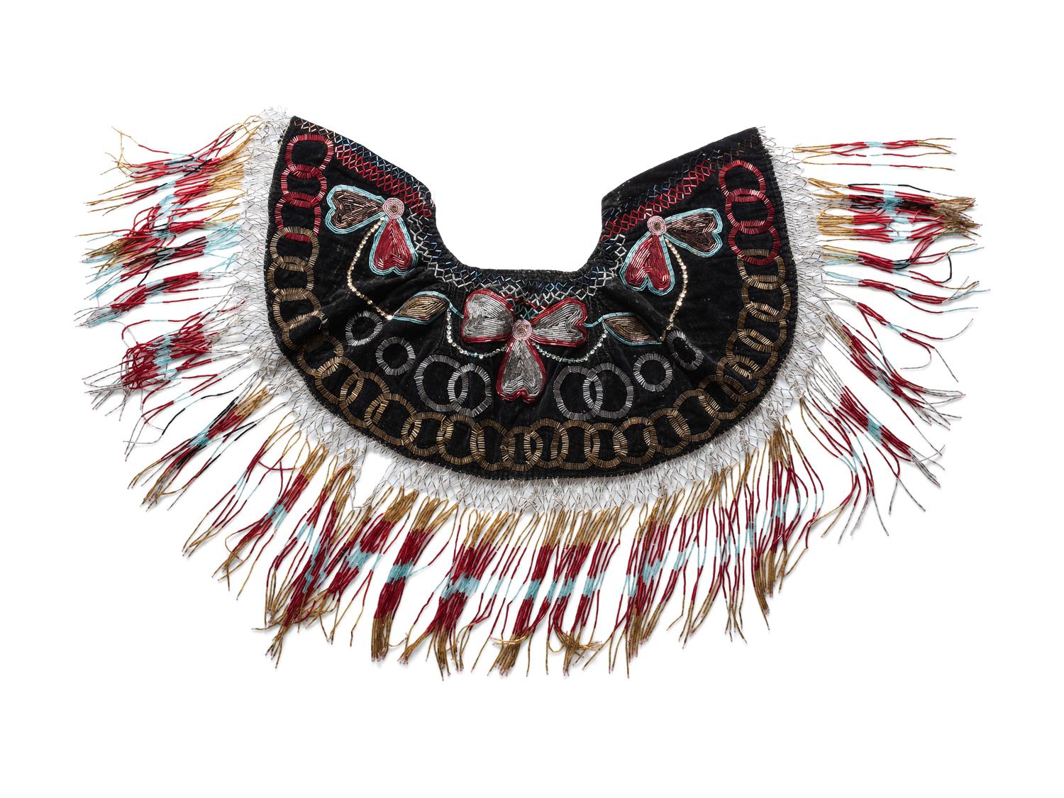 Plateau Beaded Dance Cape