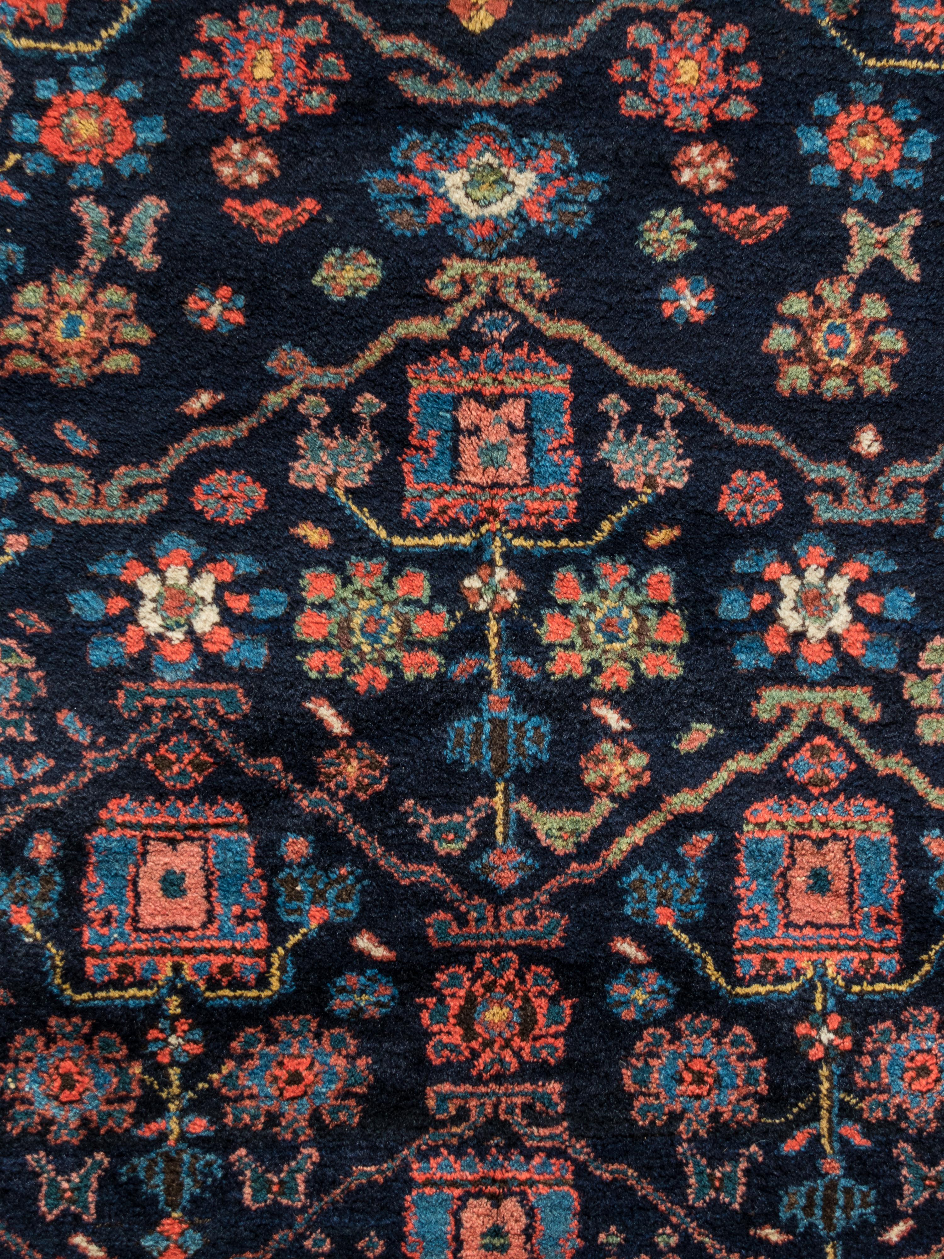 A Hamadan Wool Rug