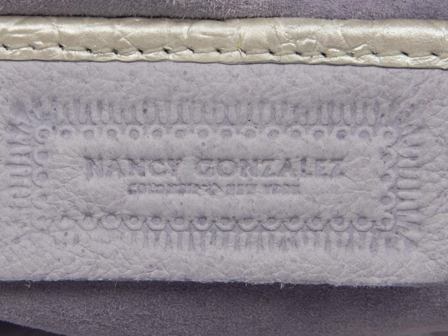 Two Nancy Gonzalez Crocodile Handbags