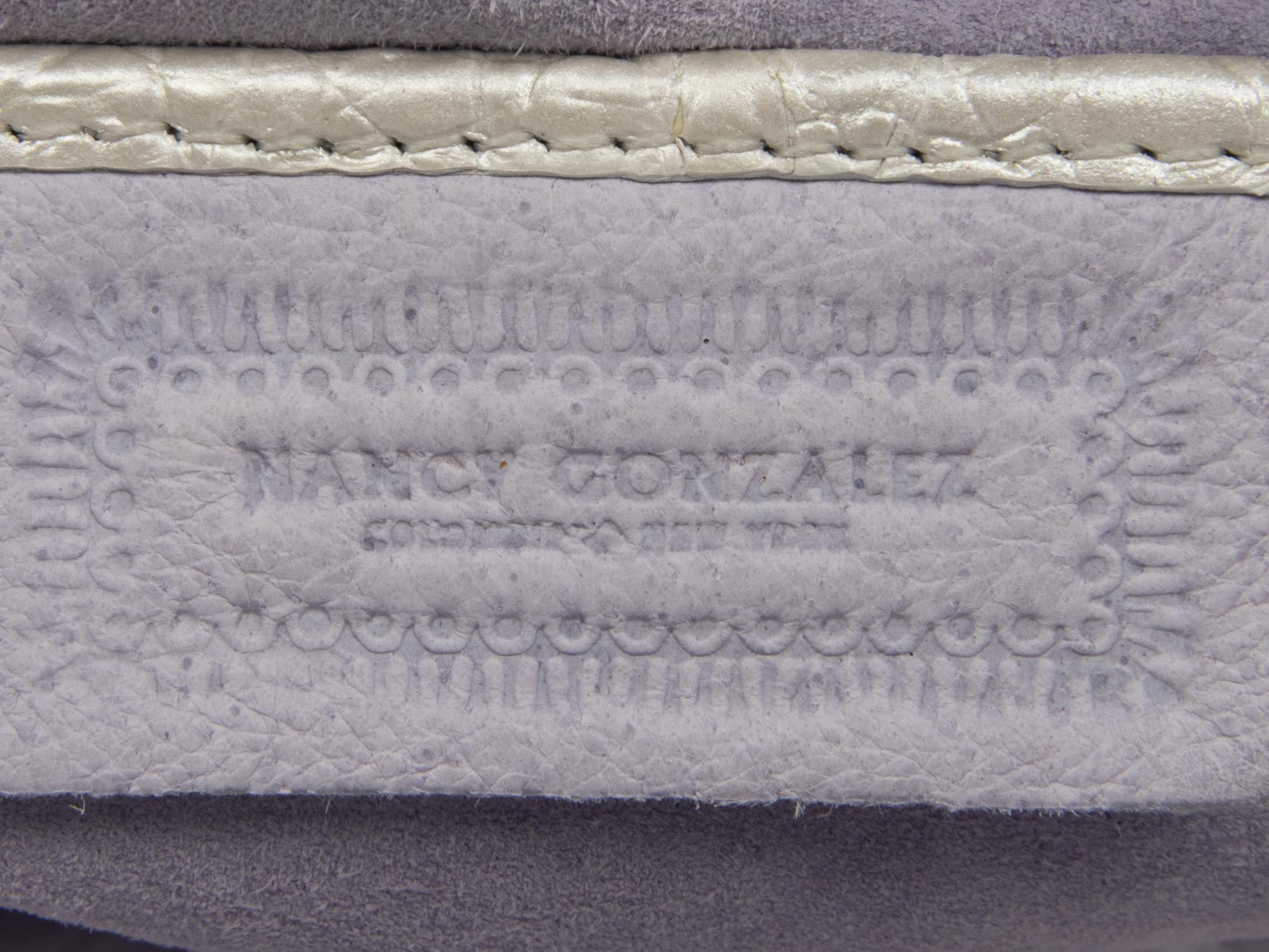 Two Nancy Gonzalez Crocodile Handbags
