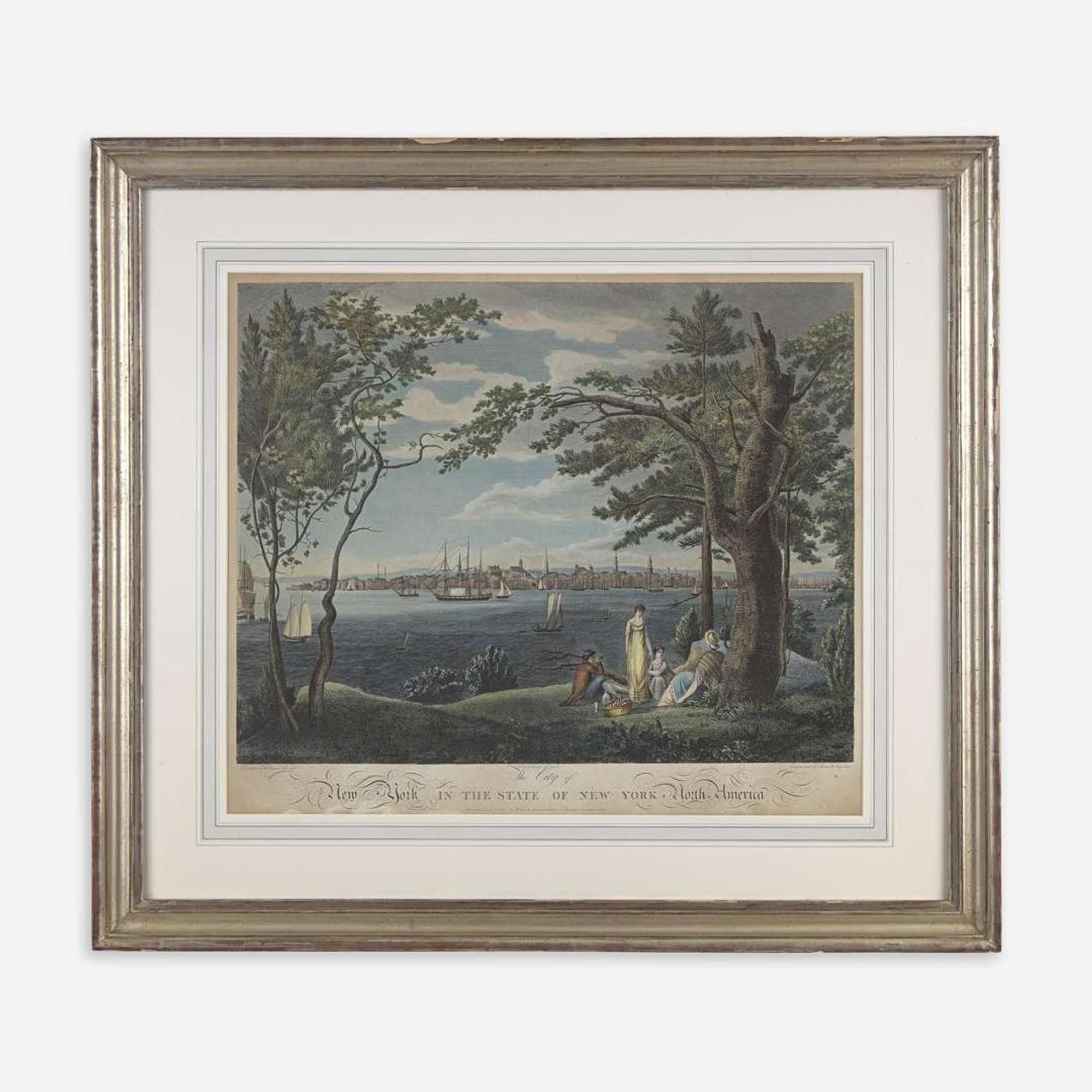 [Prints] [New York] Birch, William, and Samuel Seymour The City of New York in the State of New York North America