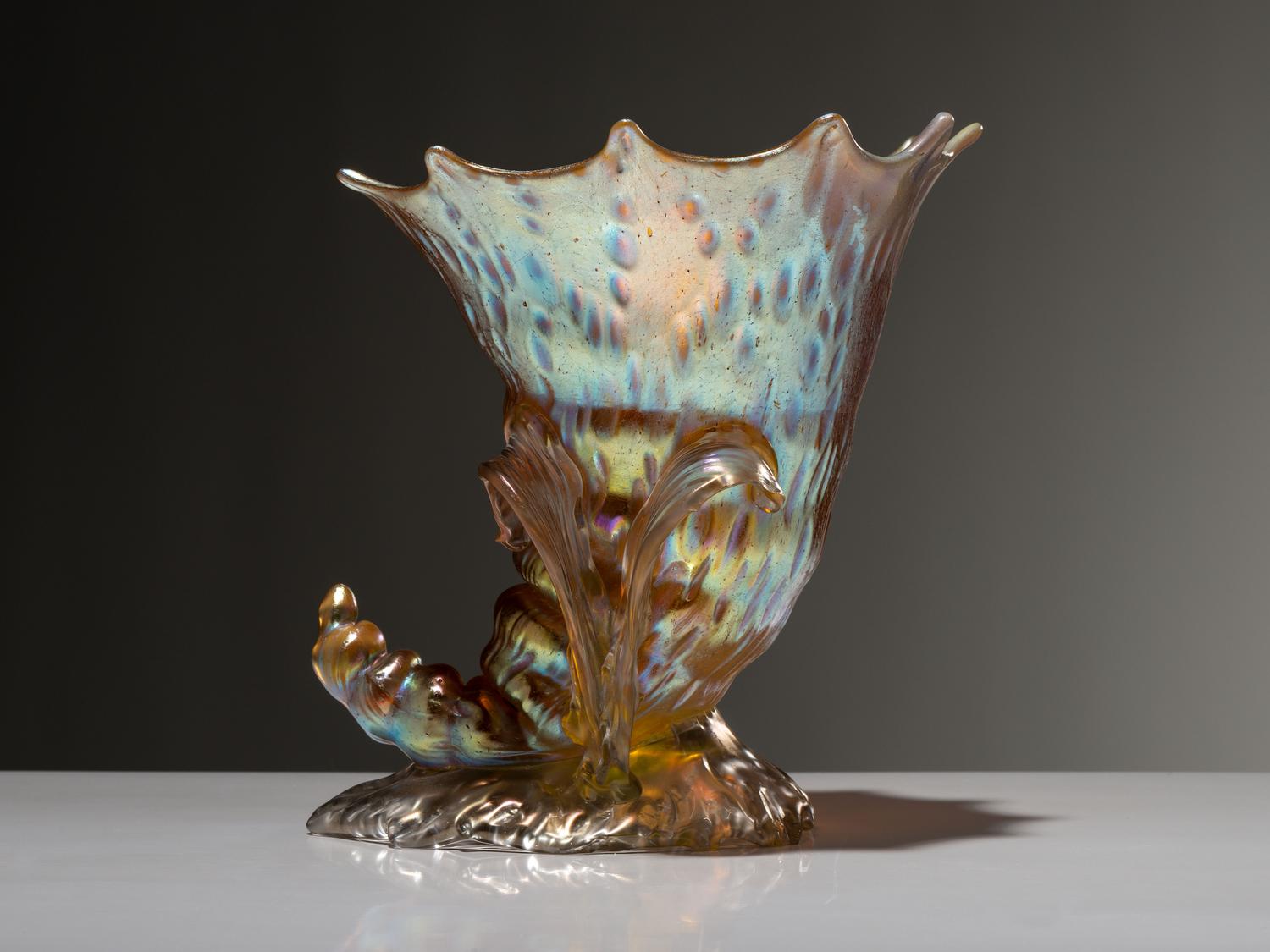 Shell-Form Vase
