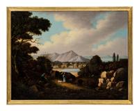 A Set of Four Chinese Export Landscapes