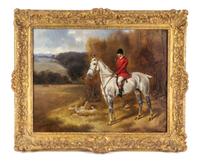 Alfred Wheeler, (British, 1851-1932), Huntsman, 1898