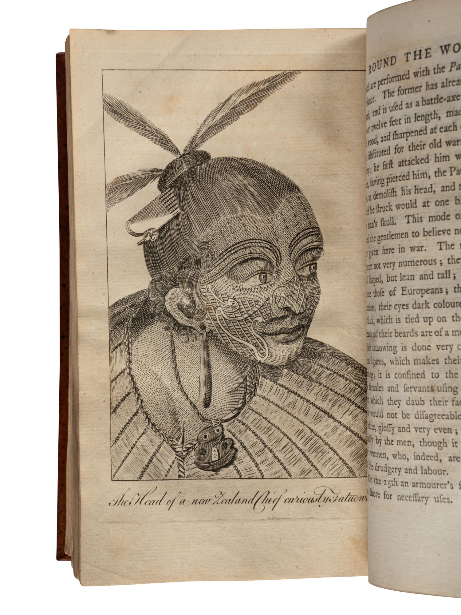 [TRAVEL & EXPLORATION]. [HENRY, David (1710-1792), editor]. An Historical Account of all the Voyages Round the World, performed by English Navigators... London: F. Newbery, 1774, 1773.