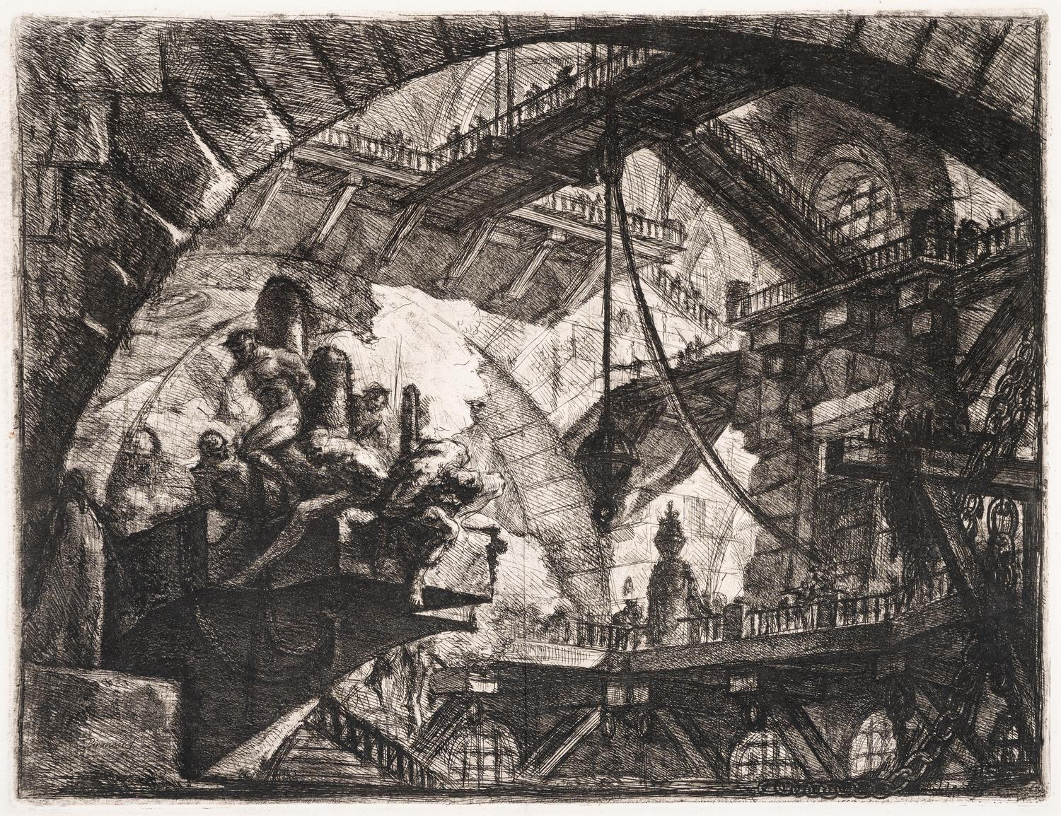 Carceri d'Invenzione (the complete set of 16), 1761
