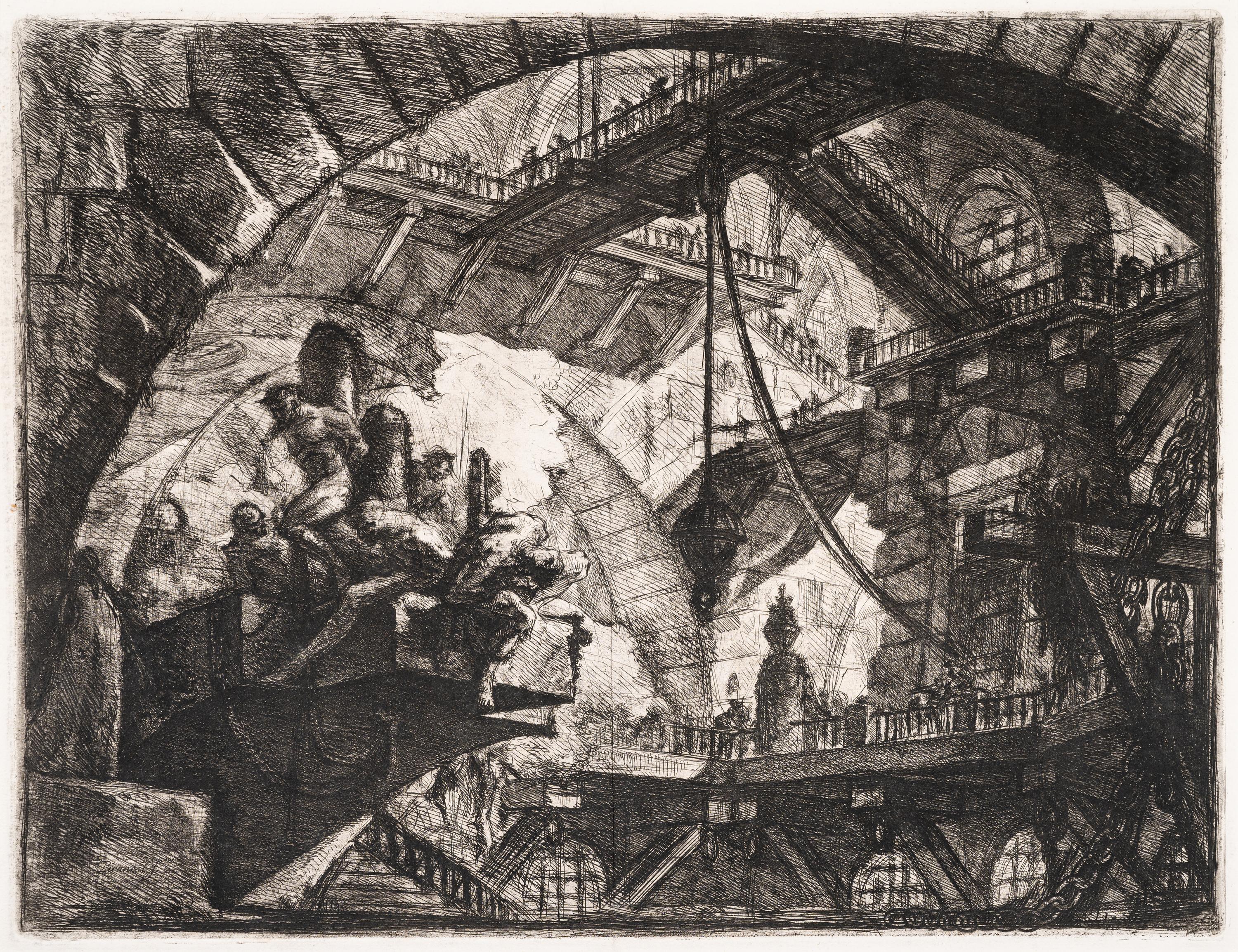 Carceri d'Invenzione (the complete set of 16), 1761