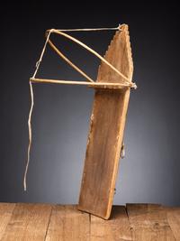 Pueblo Child's Wood Cradleboard