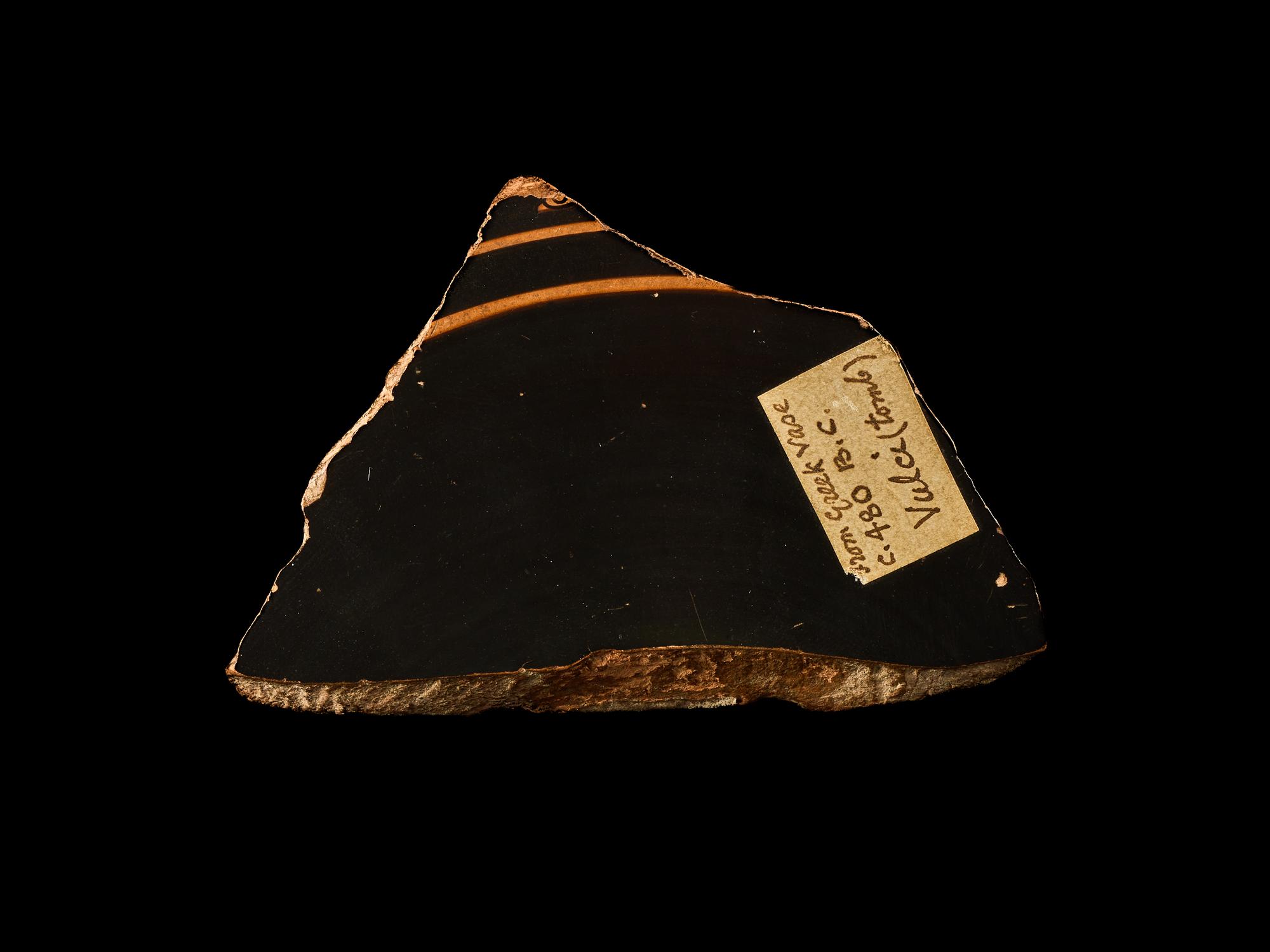 An Attic Red-Figured Cup Fragment with an Athlete