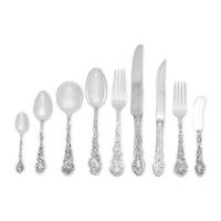 An American Silver Flatware Service