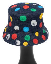 Louis Vuitton x Yayoi Kusama, Infinity Dot Denim Bucket Hat