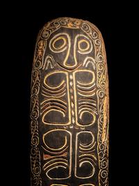 An Oceanic Wood War Shield