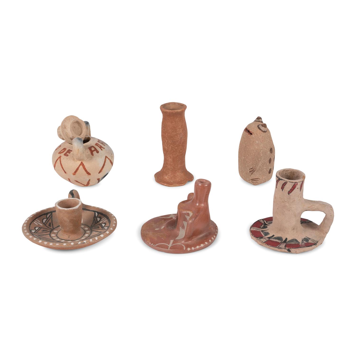Collection of Pueblo Souvenir Pottery
