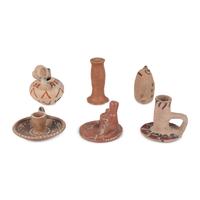 Collection of Pueblo Souvenir Pottery