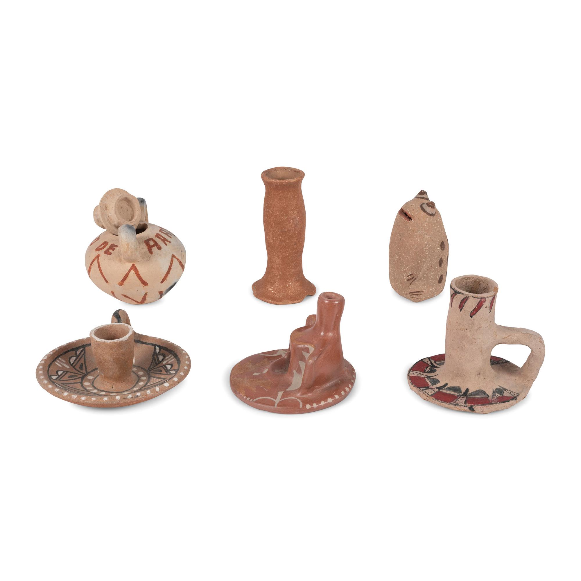 Collection of Pueblo Souvenir Pottery
